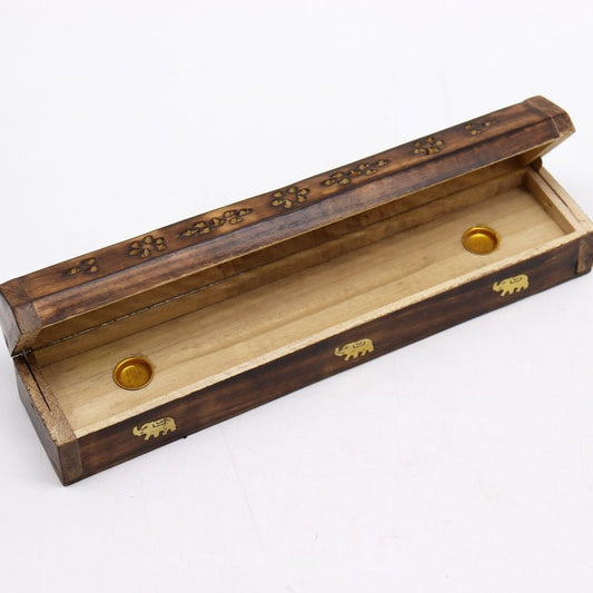 Handcrafted Natural Mango Wood Incense Burner