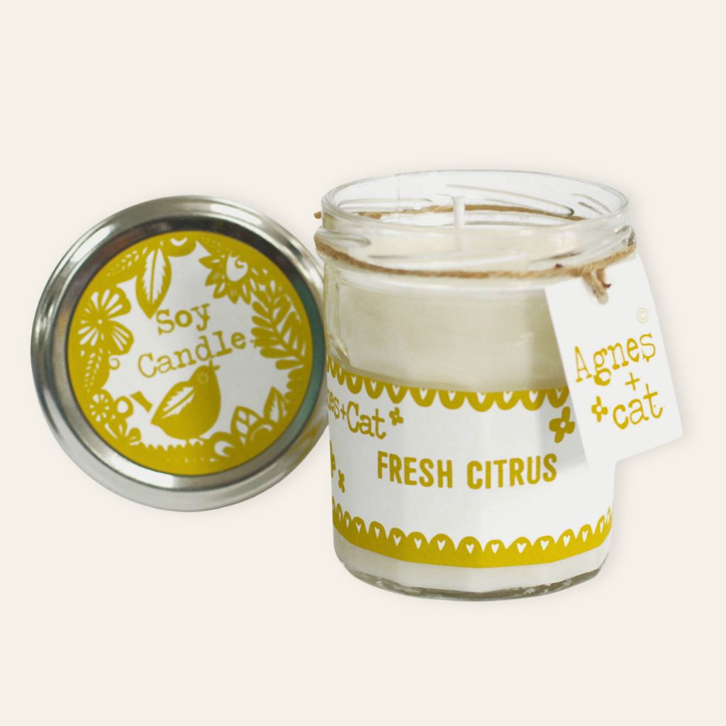 Jar Candle - Citrus Fruits 
