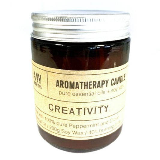 Candela Aromaterapica – CREATIVITà