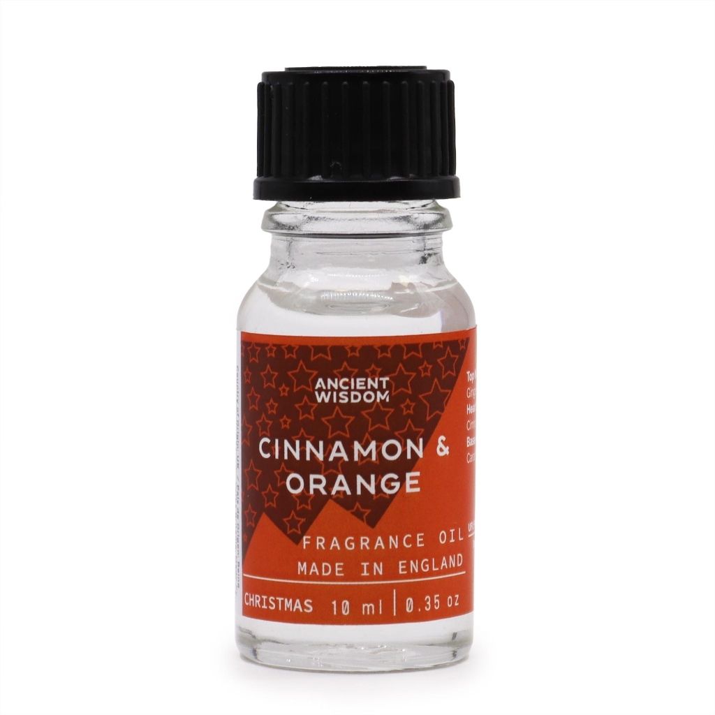 Fragranza 10ml - Arancio e Cannella (Edizione Natalizia)