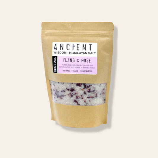 Sale da Bagno Himalayano — SENSUAL Ylang Ylang & Rosa