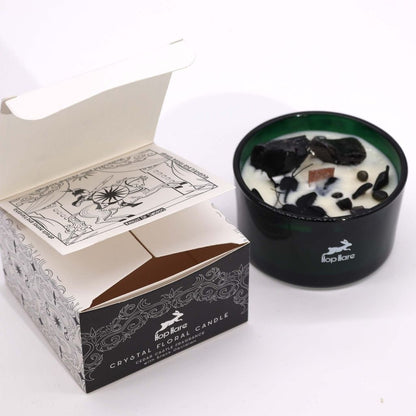 Candela con Fiore Magico Hop Hare - CAVALIERE DI SPADE