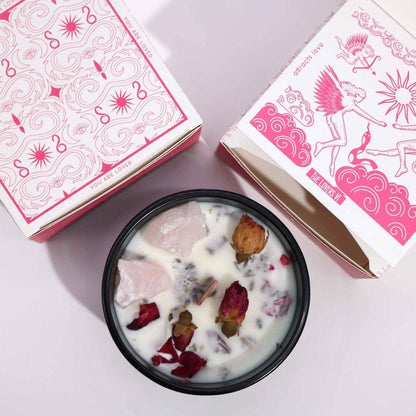 Candela con Fiore Magico Hop Hare - GLI INNAMORATI