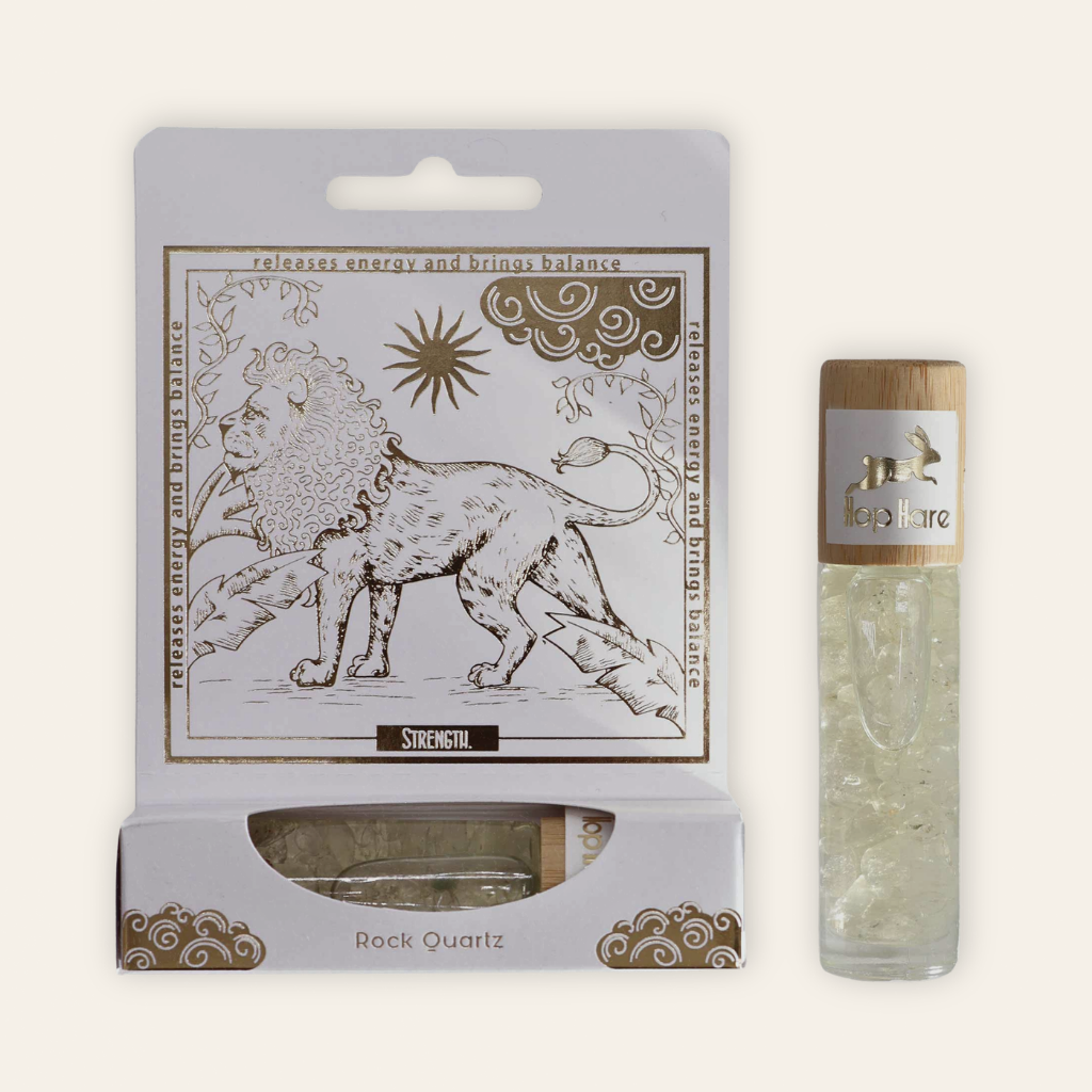 Aromatherapy Roll-on: The Lion (Strength & Quartz) 