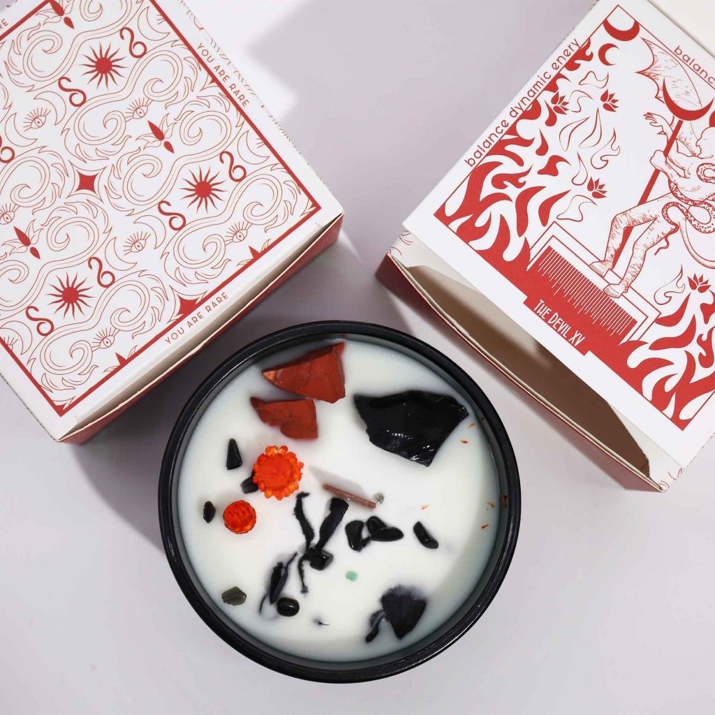 Candela con Fiore Magico Hop Hare - IL DIAVOLO