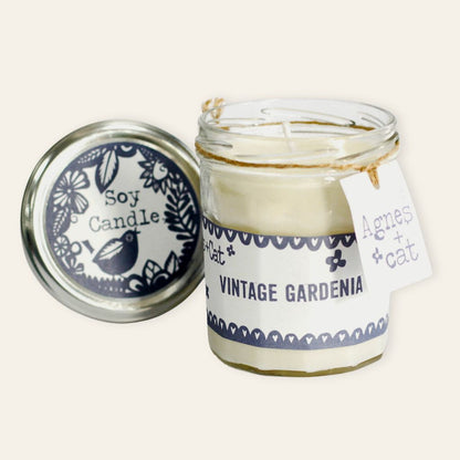 Jar Candles - Vintage Gardenia 