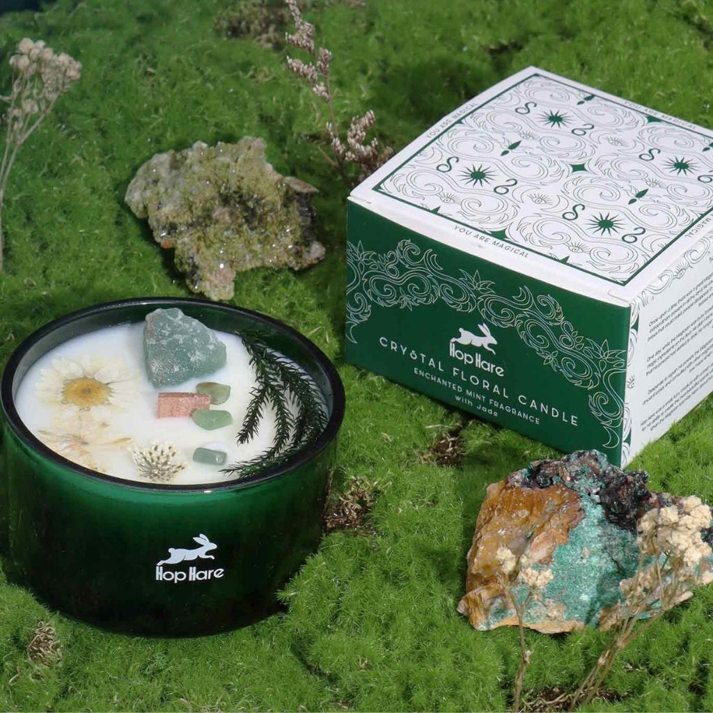 Candela con Fiore Magico Hop Hare - IL MAGO