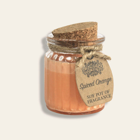 Spiced Orange Bamboo Soy Tea Lights