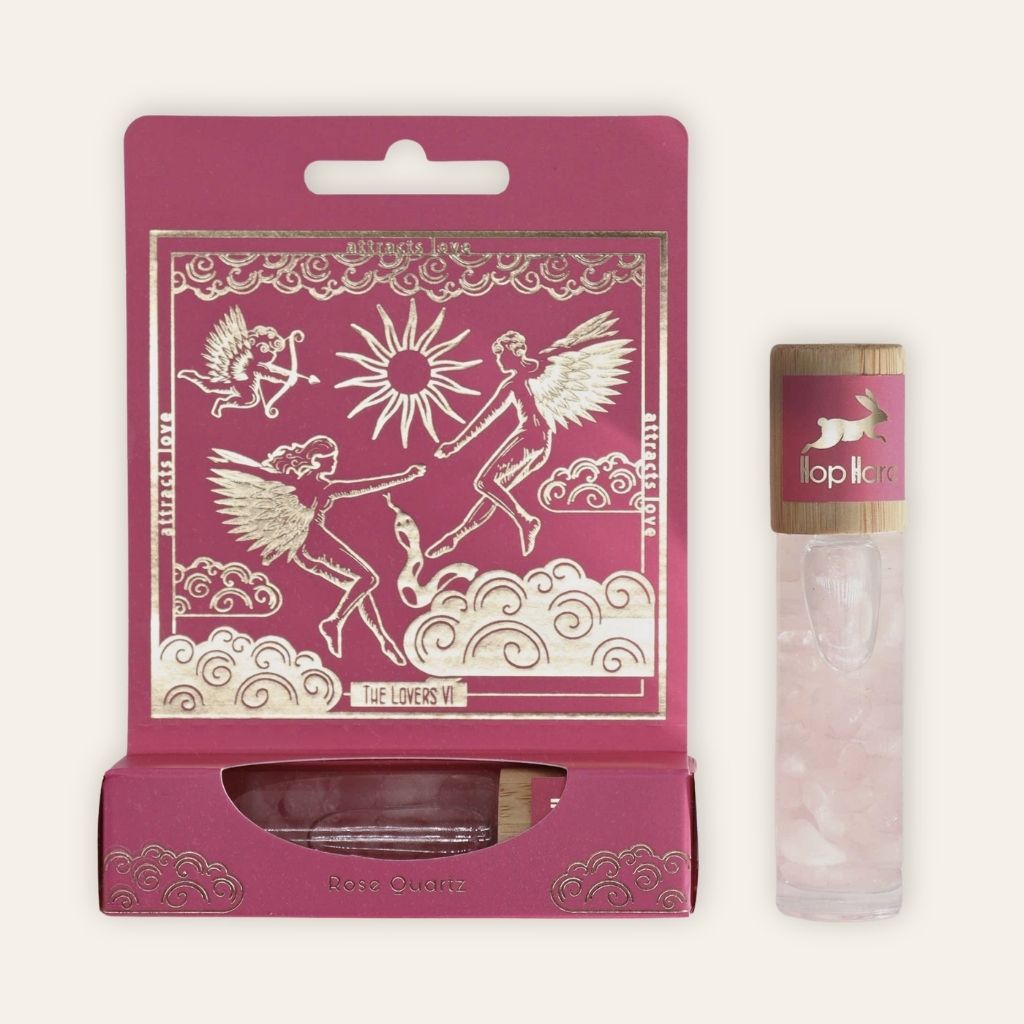 Roll-on de aromaterapia: Lovers (Amor y Cuarzo Rosa)