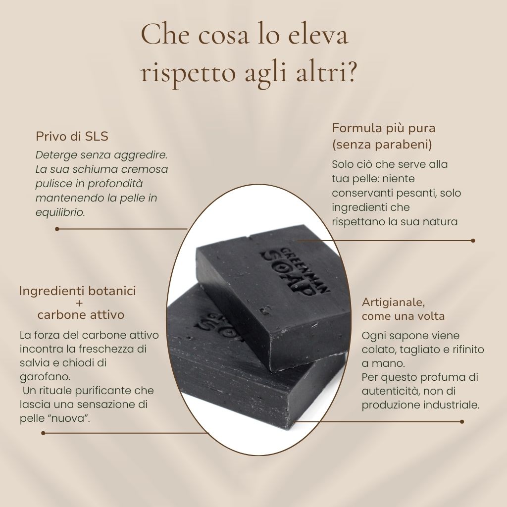 Saponi Greenman 100g - Per Uomo