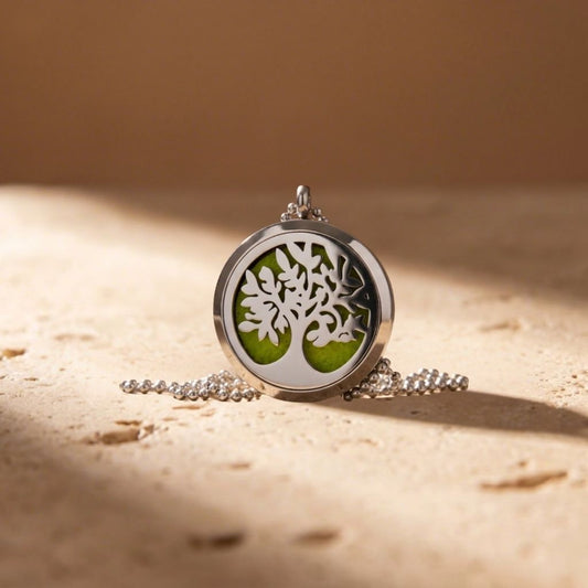 Collana Diffusore di Aromaterapia – Albero della Vita