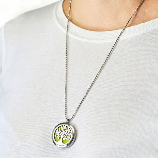Collana Diffusore di Aromaterapia – Albero della Vita