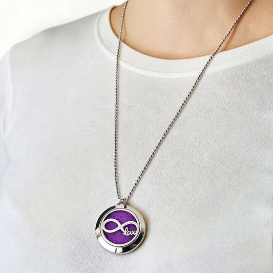 Collana Diffusore di Aromaterapia – Amore Infinito