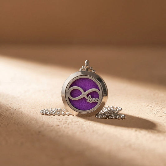 Collana Diffusore di Aromaterapia – Amore Infinito