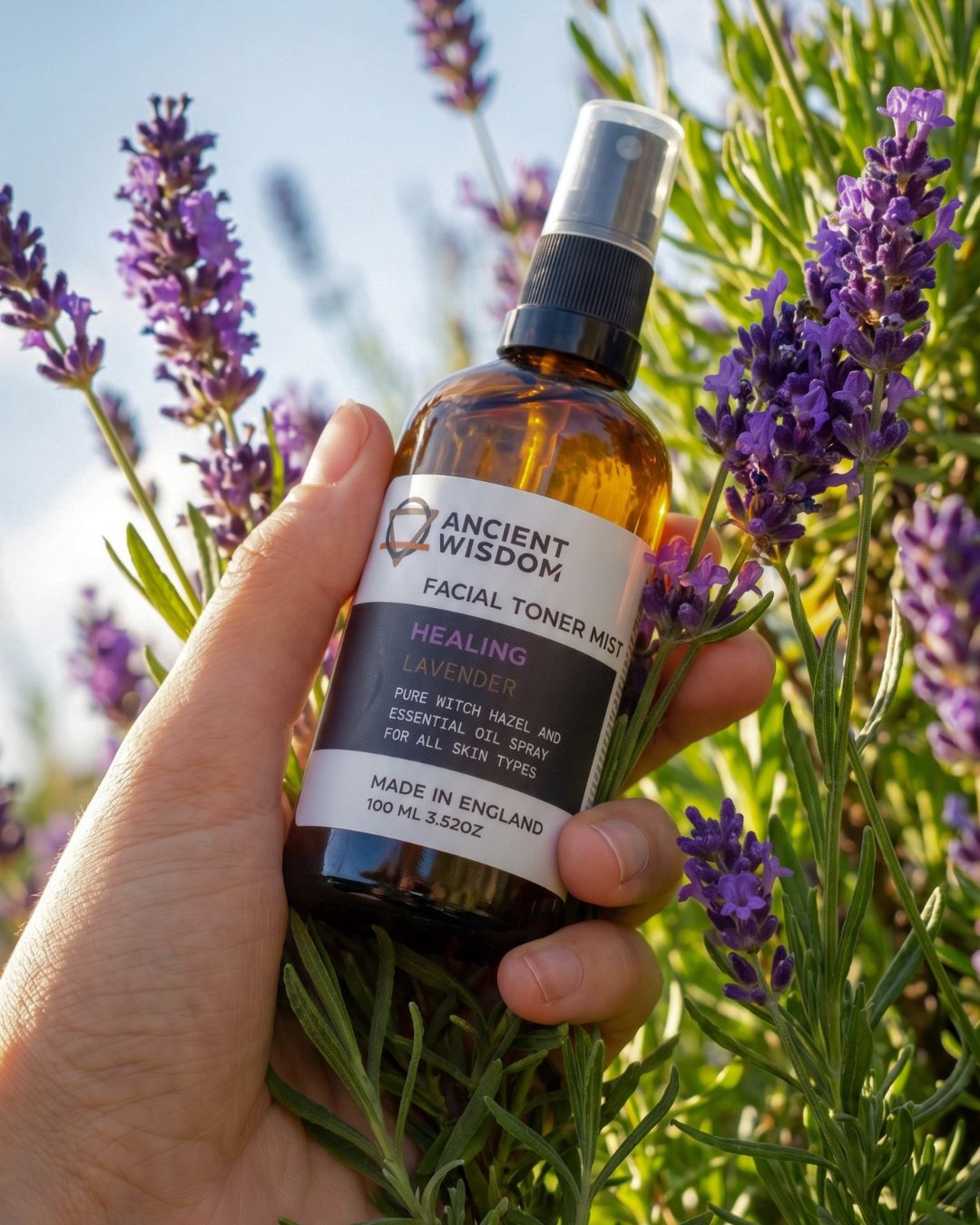 Tonico Viso Spray · Amamelide e Lavanda · 100 ml | Delicatezza Lenitiva Quotidiana