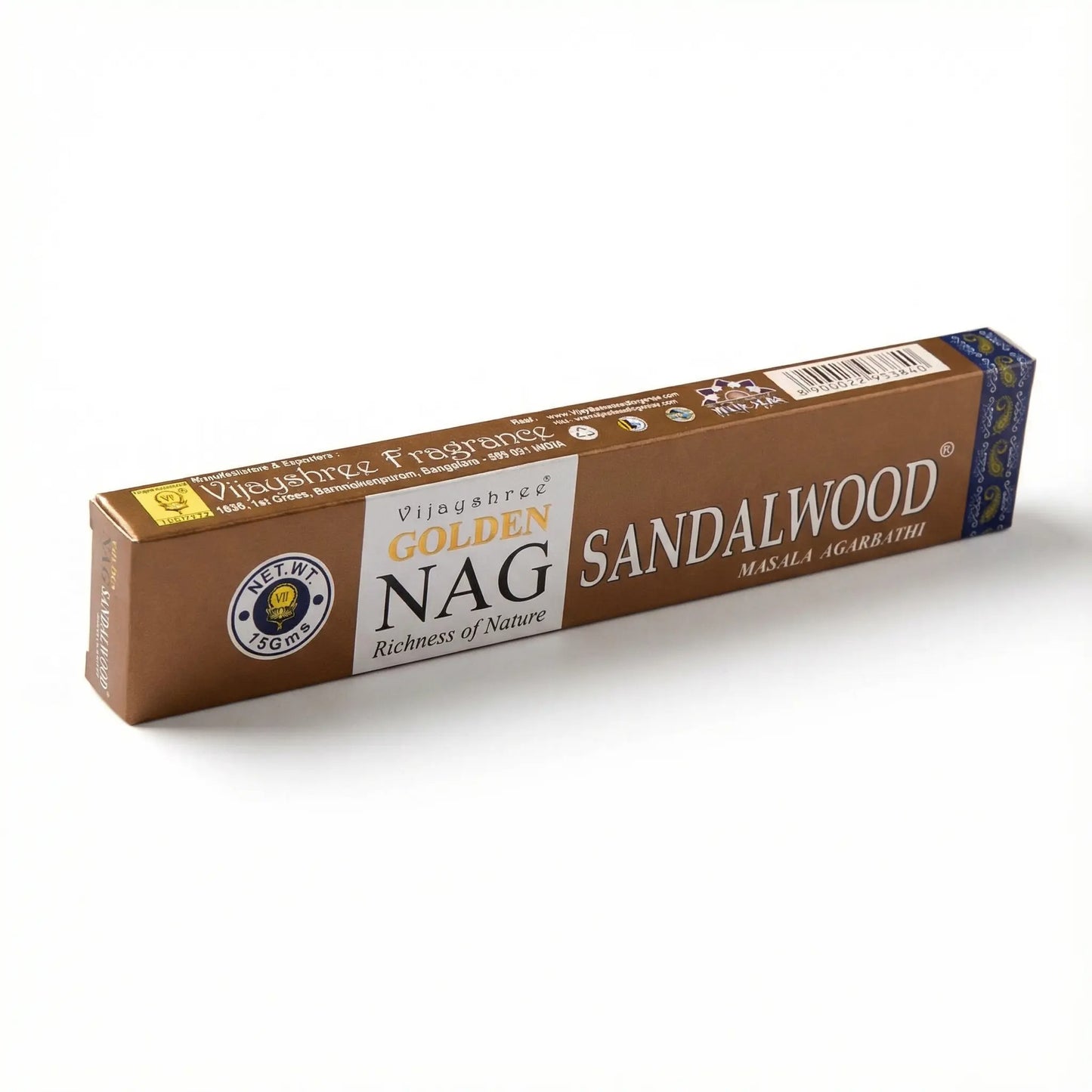 Golden Nag – Incenso al Legno di Sandalo