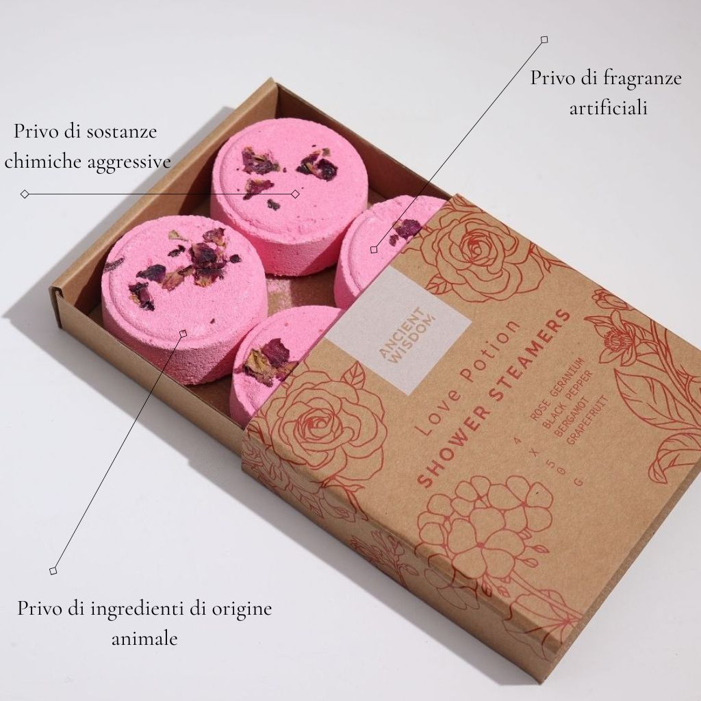 Set di Frizzanti da Doccia Zen - Pozione d'amore