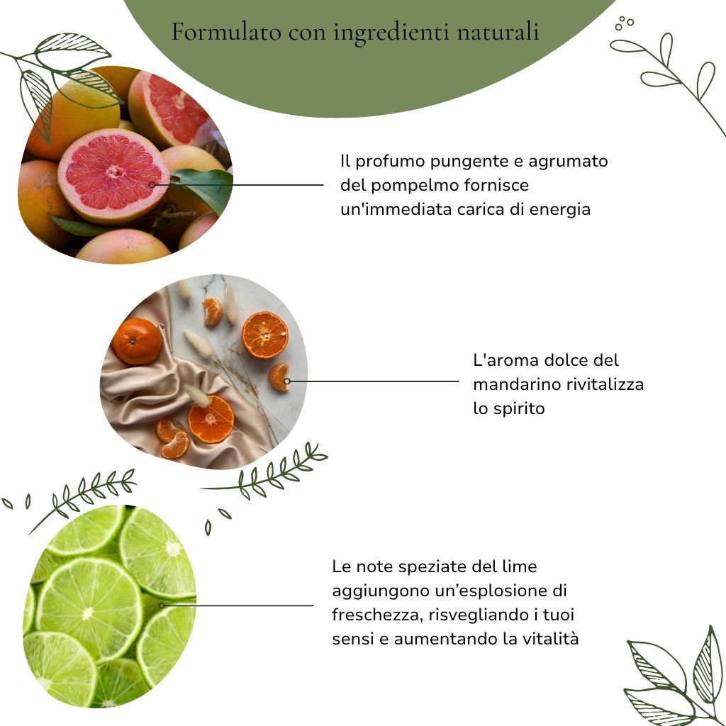 Roll On Mix Oli Essenziali - ENERGY (ENERGIA)