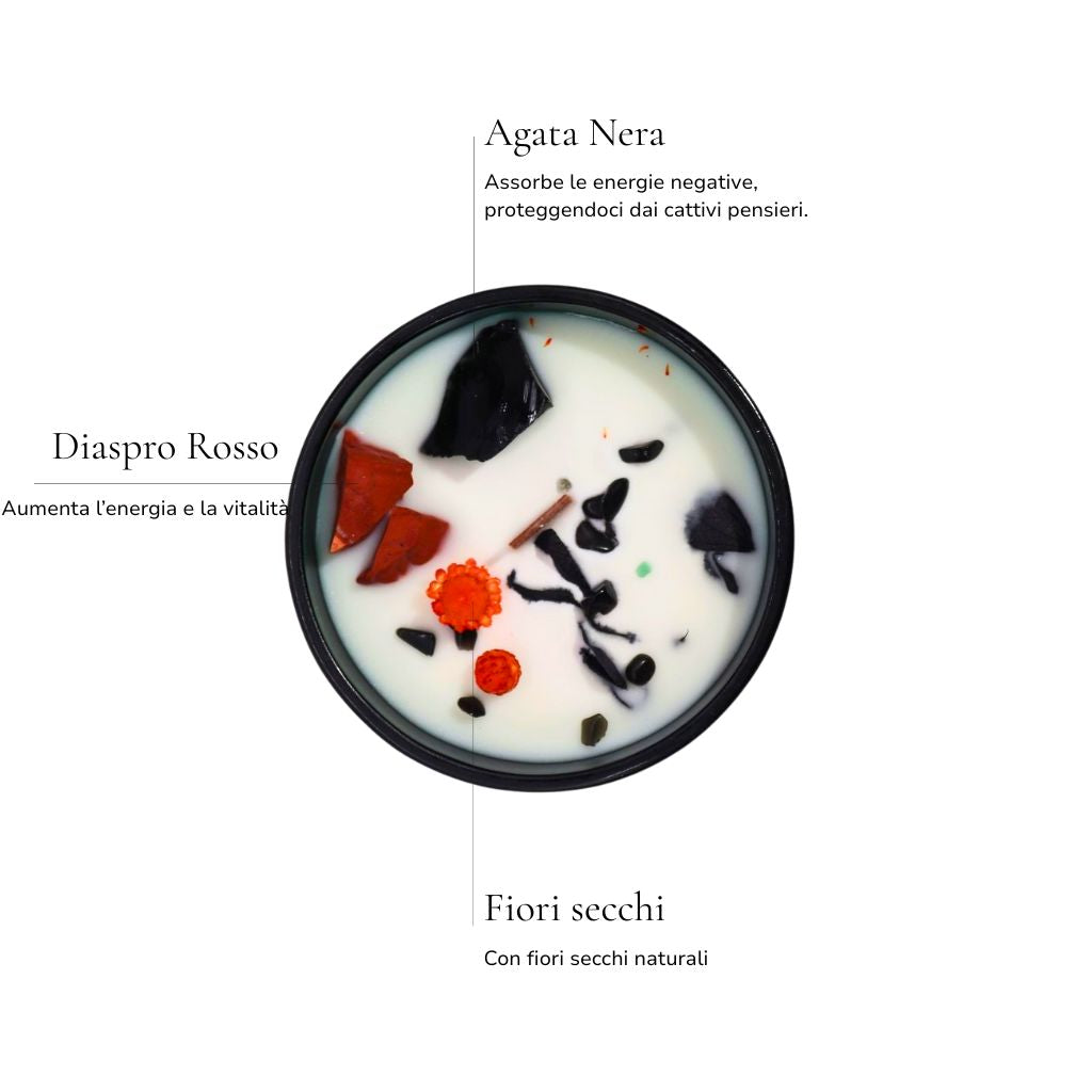 Candela con Fiore Magico Hop Hare - IL DIAVOLO