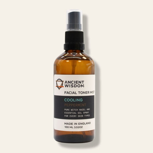 Tónico facial de hamamelis y menta piperita 100 ml