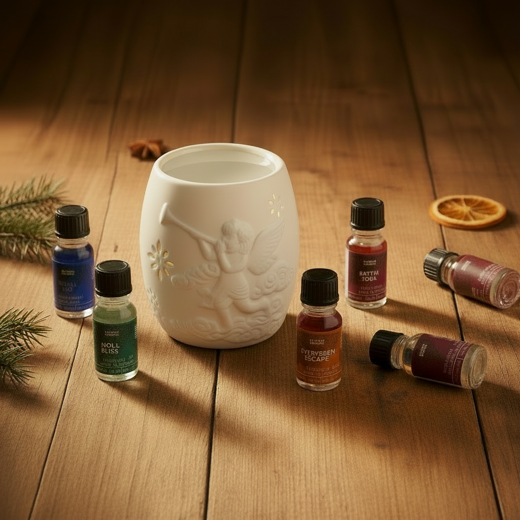 Set Natalizio Brucia-Essenze & Oli Essenziali