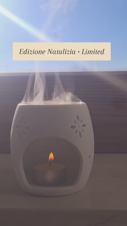 Brucia Essenze in Ceramica - Edizione Natalizia