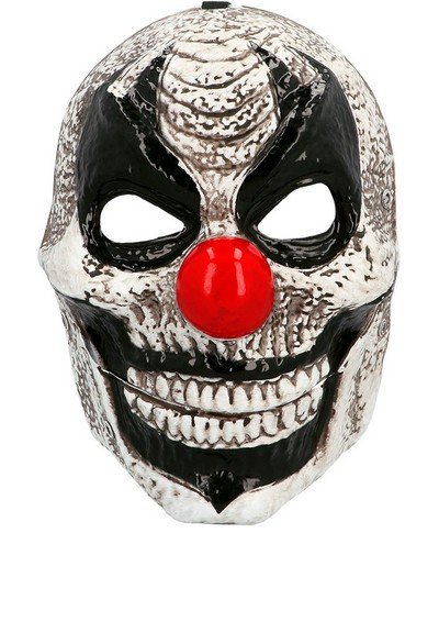 Maschera Pagliaccio Halloween Apertura per la Bocca