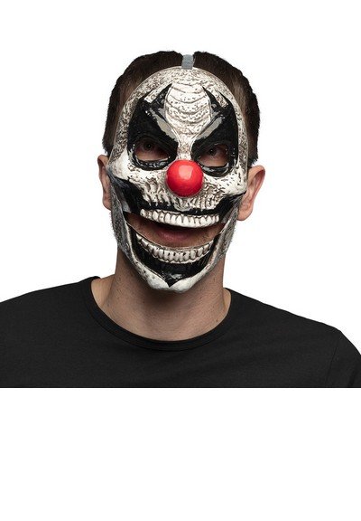 Maschera Pagliaccio Halloween Apertura per la Bocca