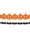 Ghirlanda Zucca e Pipistrello Halloween