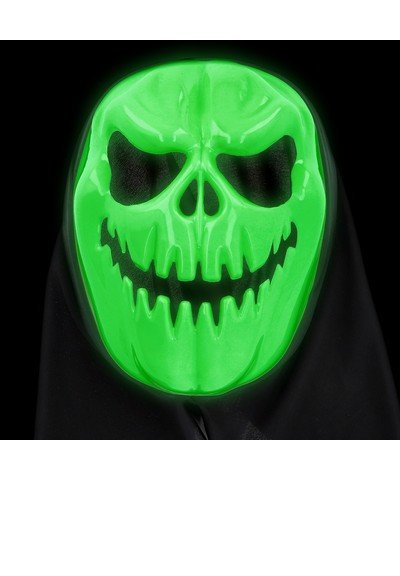 Maschera Zucca Teschio si Illumina al Buio