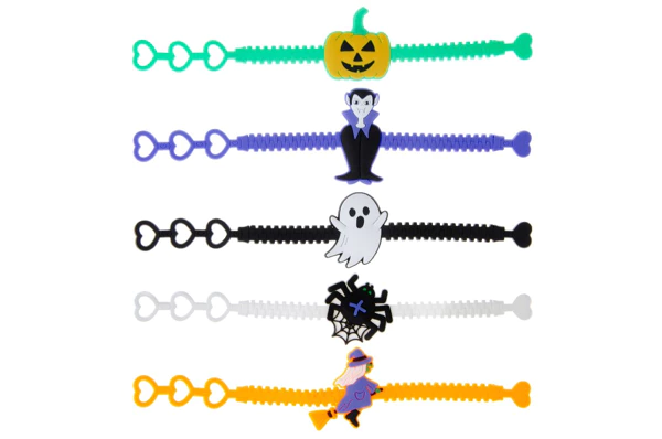 Bracciale di Halloween in Gomma