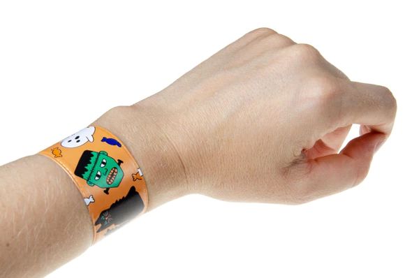 Bracciale di Halloween Slap in plastica