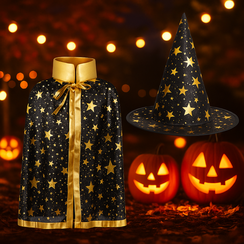 Costume da Mago Stregone Halloween