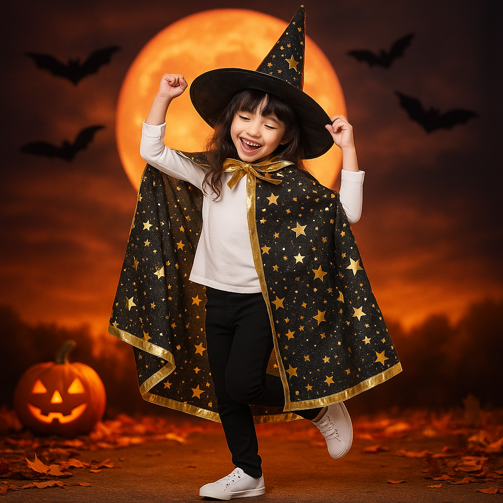 Costume da Mago Stregone Halloween