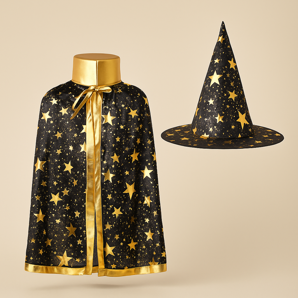 Costume da Mago Stregone Halloween