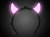 Fascia Diavolo Rosa LED Halloween Party