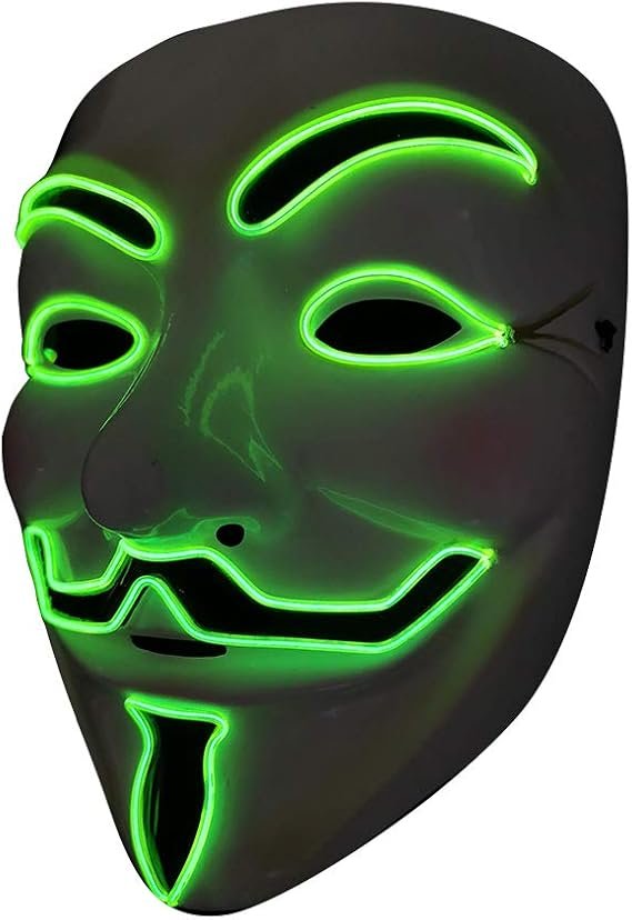 Maschera Anonymous Vendetta Led