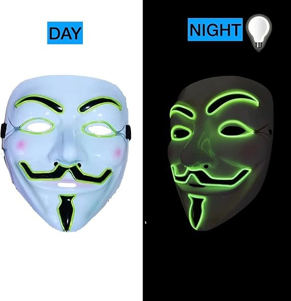 Maschera Anonymous Vendetta Led