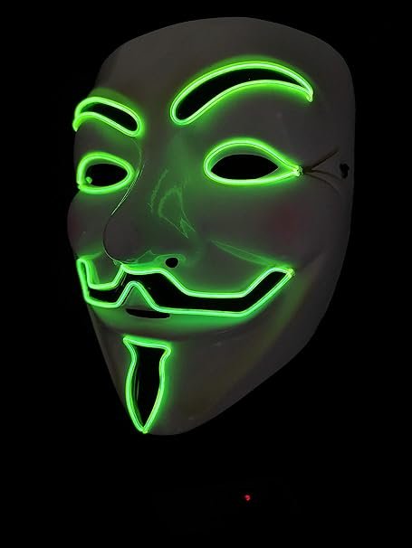 Maschera Anonymous Vendetta Led