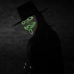 Maschera Anonymous Vendetta Led
