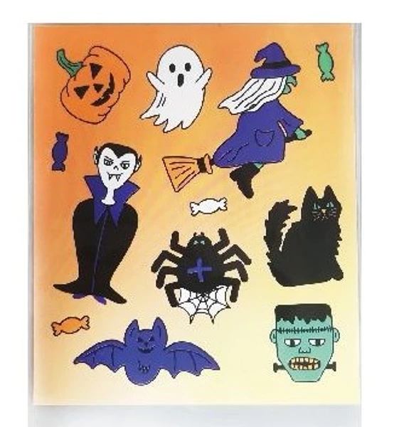 Set di Adesivi 12 pezzi - Halloween