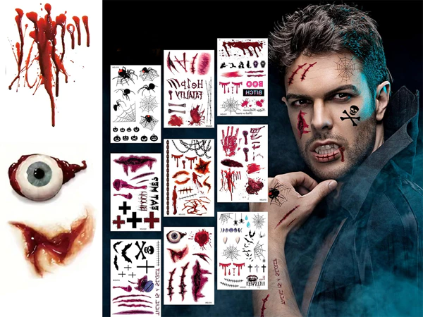 Tattoo di Halloween Realistici