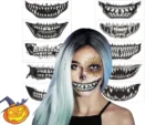 Tattuaggi Denti Horror Halloween