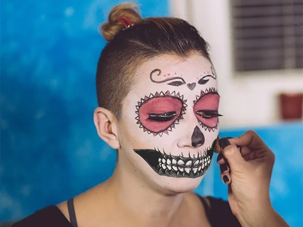Tattuaggi Denti Horror Halloween