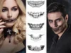 Tattuaggi Denti Horror Halloween