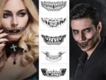 Tattuaggi Denti Horror Halloween