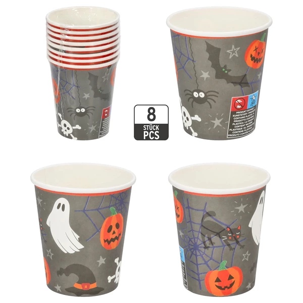 Bicchieri di carta Halloween